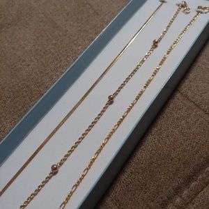 3pc NWB 10kt Gold Bracelets